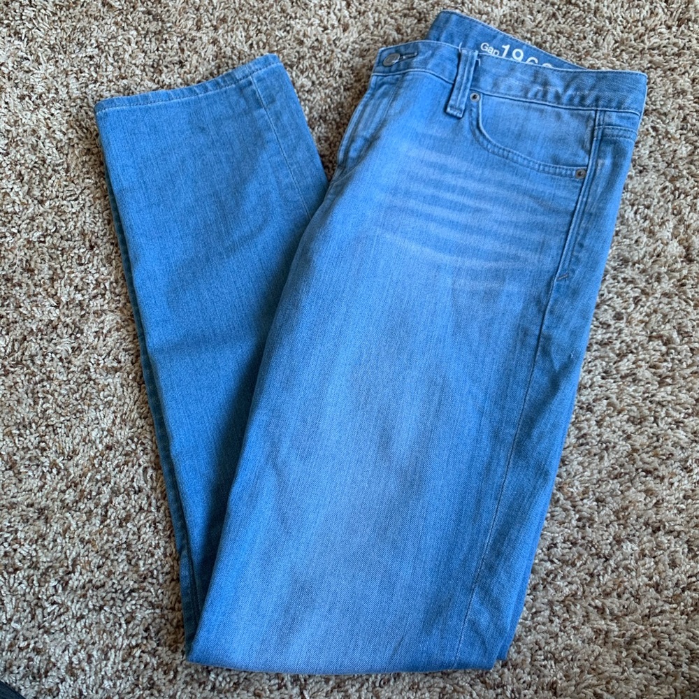Gap Jeans Real Straight Light Wash 30 RegularDenim